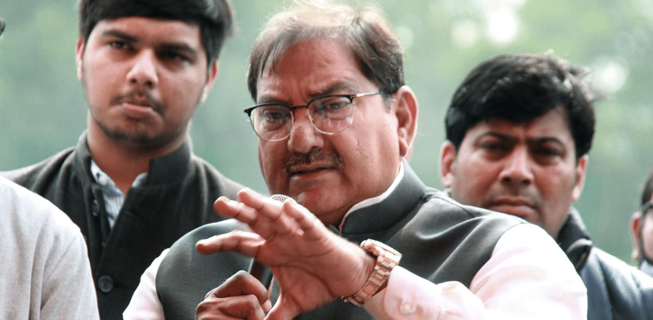 Indian National Lok Dal (INLD) senior leader Abhay Singh Chautala. Credit: PTI Photo