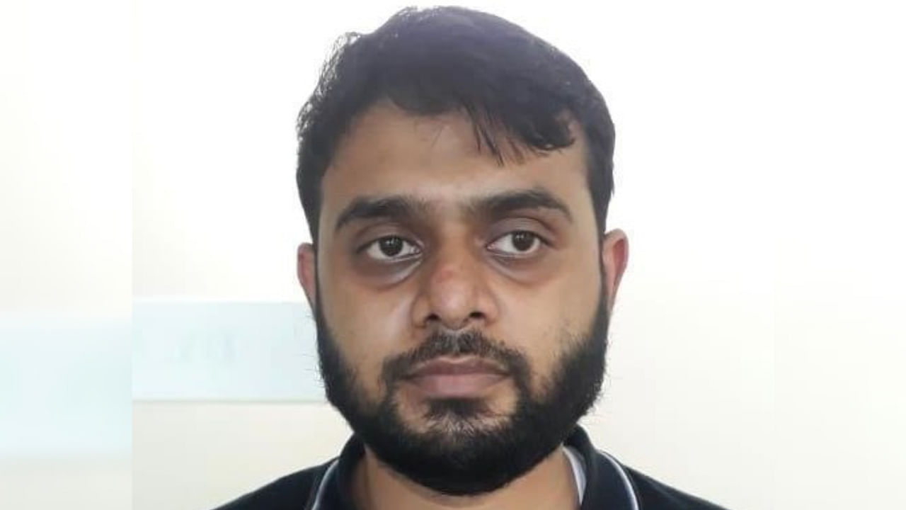   Abdur Rahman, arrested by NIA from Basavanagudi in Bengaluru, he had contacts with the banned outfit ISIS. Credit: NIA via Special Arrangement