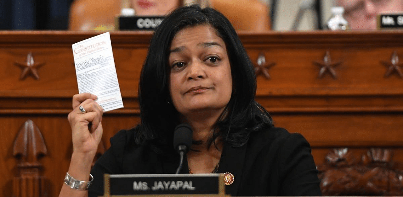 Democratic Representative Pramila Jayapal. Credit: AFP Photo