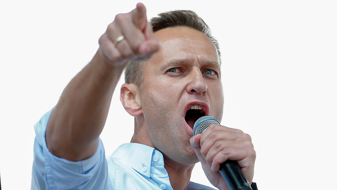 Russian opposition leader Alexei Navalny. Credit: AFP File Photo