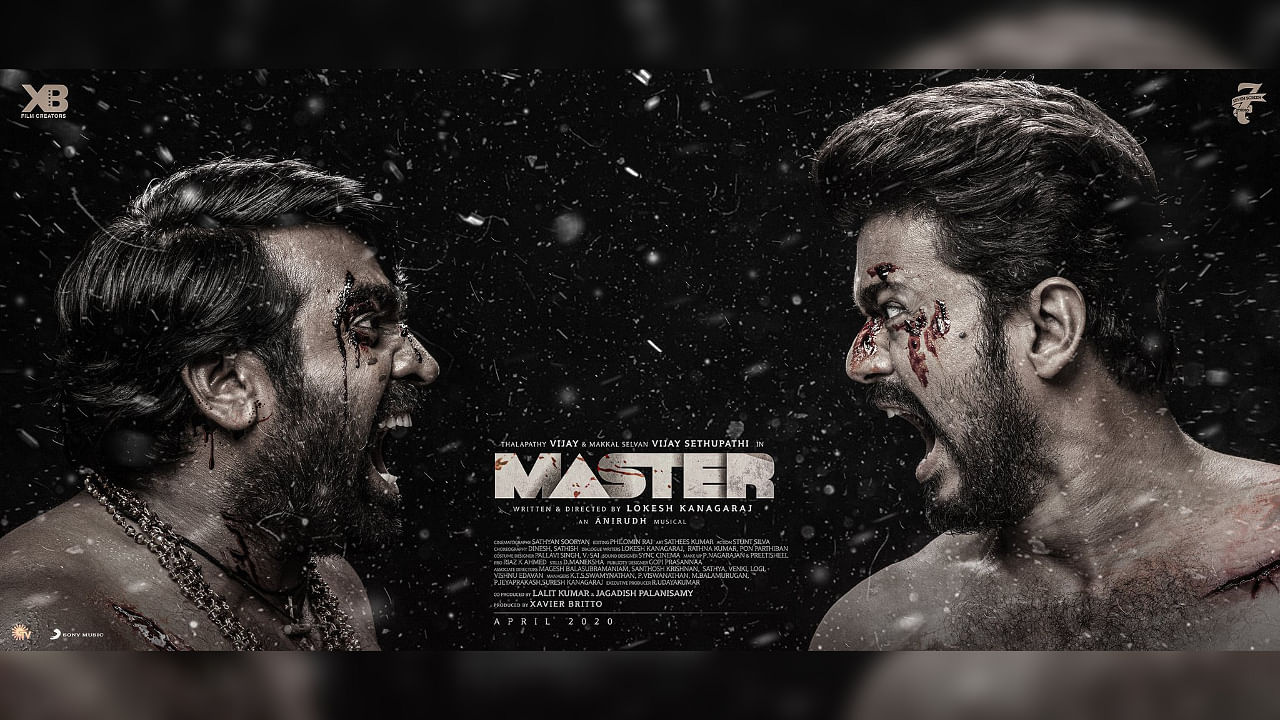 'Master' movie poster. Credit: Twitter/@Dir_Lokesh