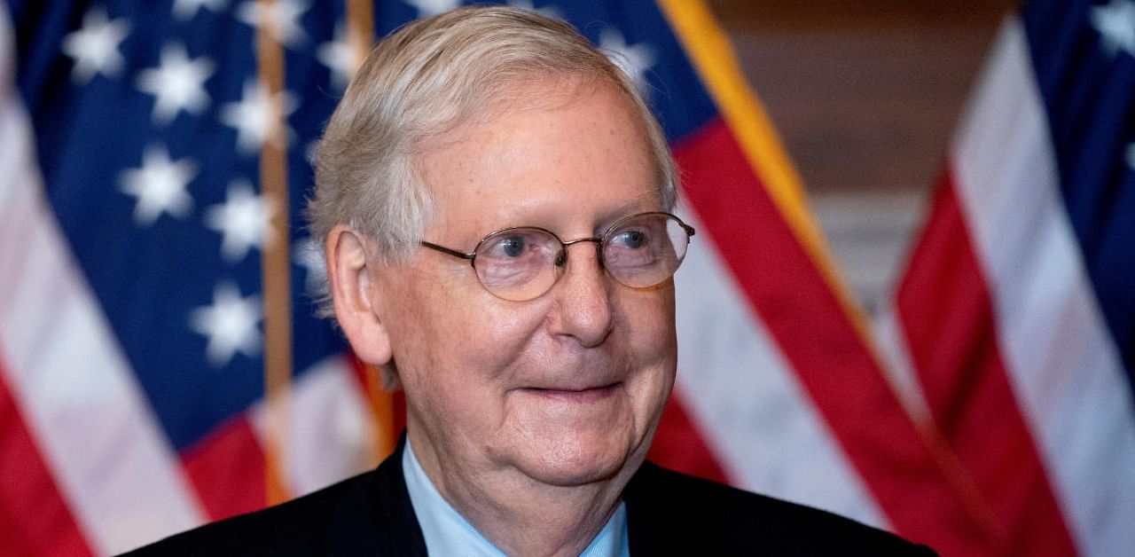 Senate Majority leader Mitch McConnell. Credit: Reuters.