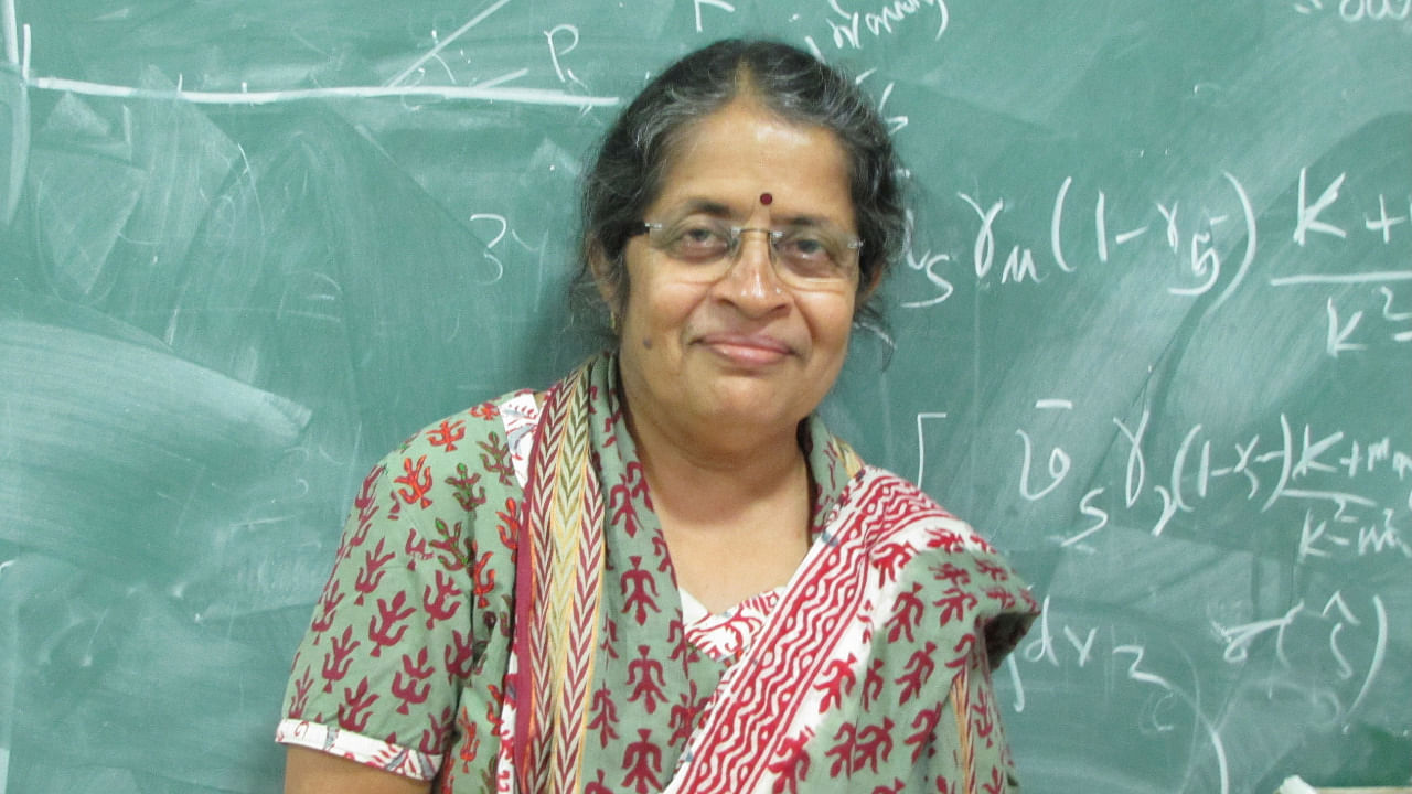 The French Ordre National du Merite, one of France’s highest distinctions, has been bestowed on Professor Rohini Godbole, honorary professor of the Indian Institute of Science. Credit: IISc