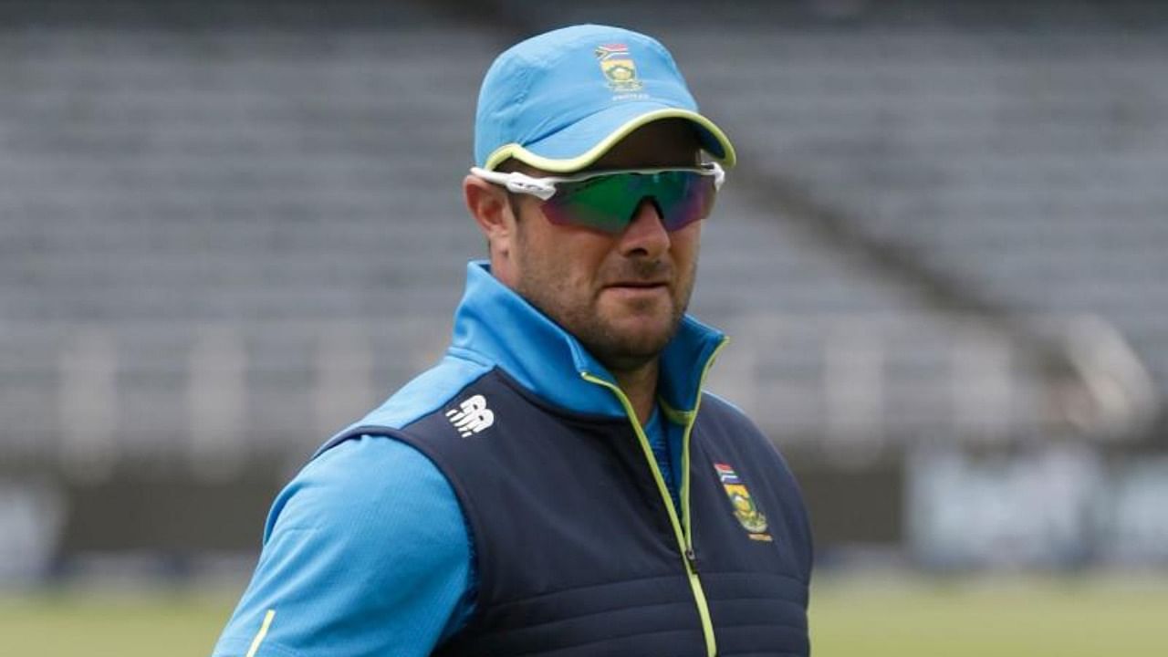 South African coach Mark Boucher. Credit: AFP Photo