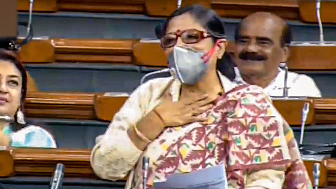 TMC MP Kakoli Ghosh. Credit: PTI File Photo