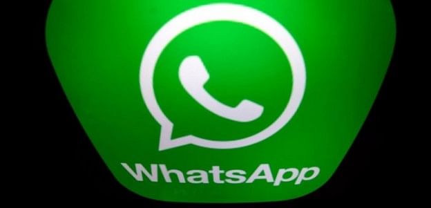 WhatsApp logo. Credit: AFP File Photo