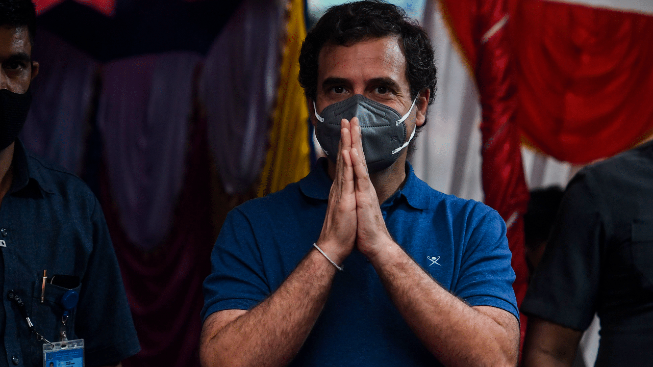 Congress leader Rahul Gandhi. Credit: AFP Photo