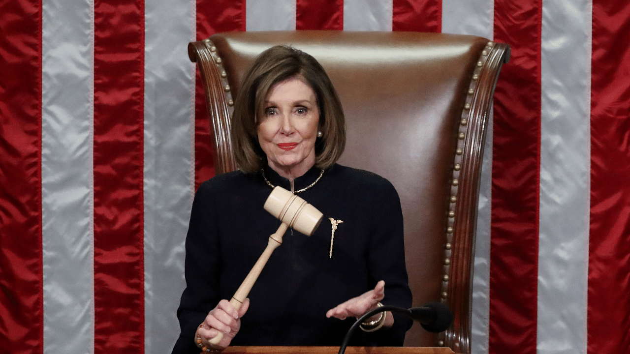 US House of Representatives Speaker Nancy Pelosi. Credit: Reuters File Photo