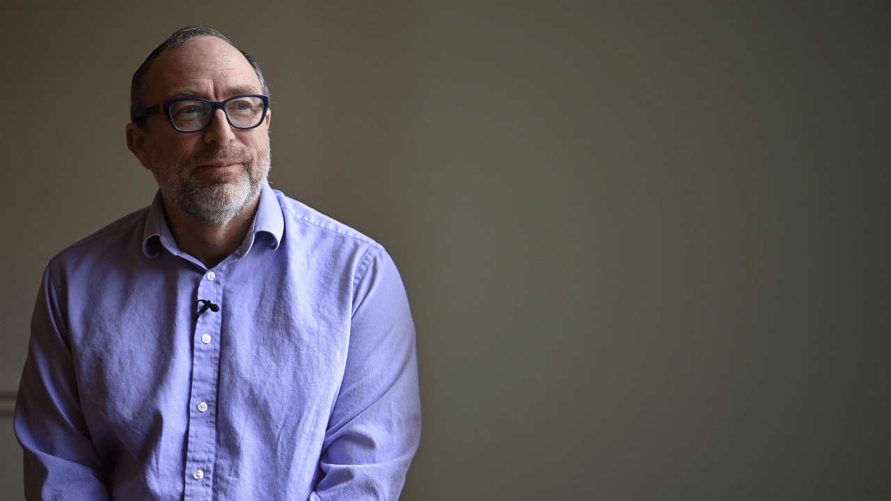 Jimmy Wales, founder of online encyclopedia Wikipedia. Credit: AFP Photo