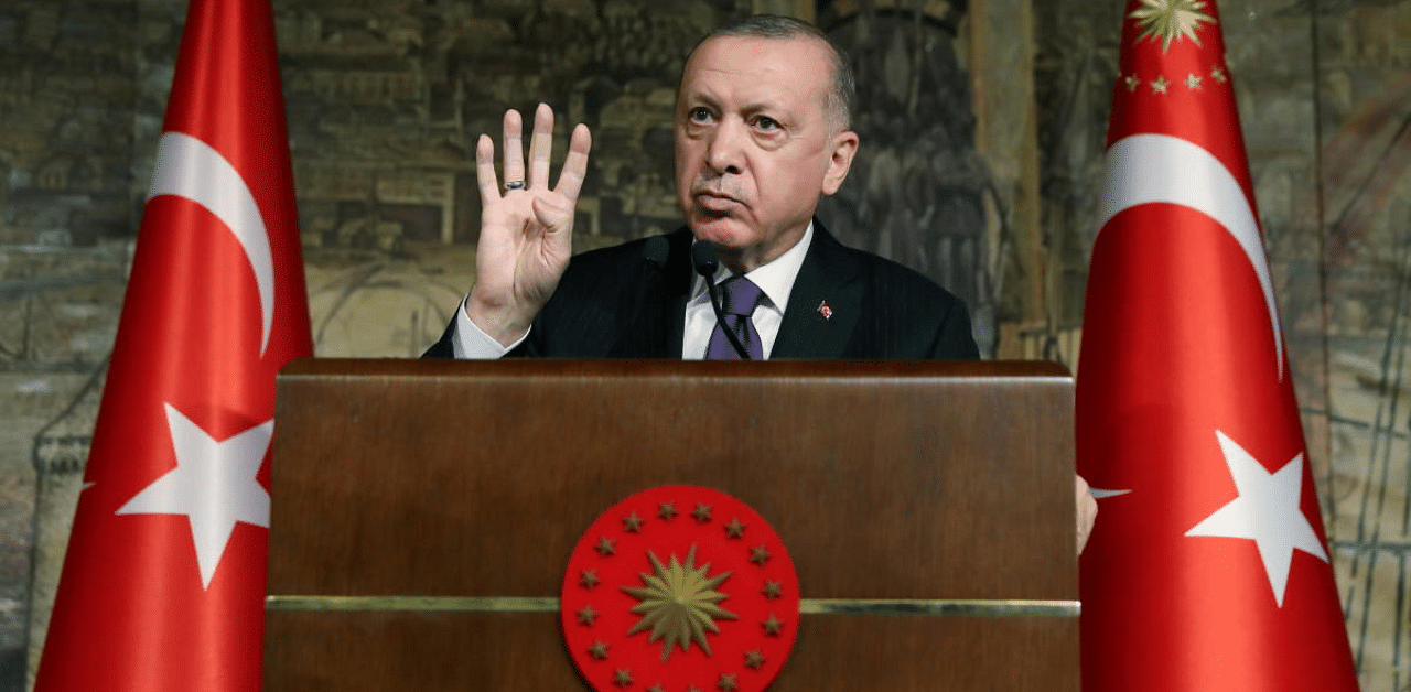 Turkish President Recep Tayyip Erdogan. Credit: Reuters Photo