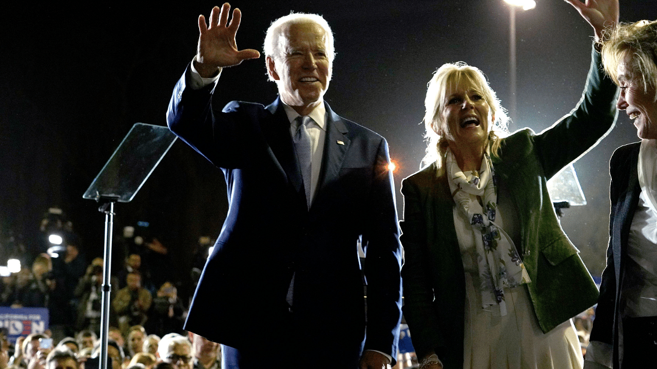 Jill Biden and US President-elect Joe Biden. Credit: AFP Photo