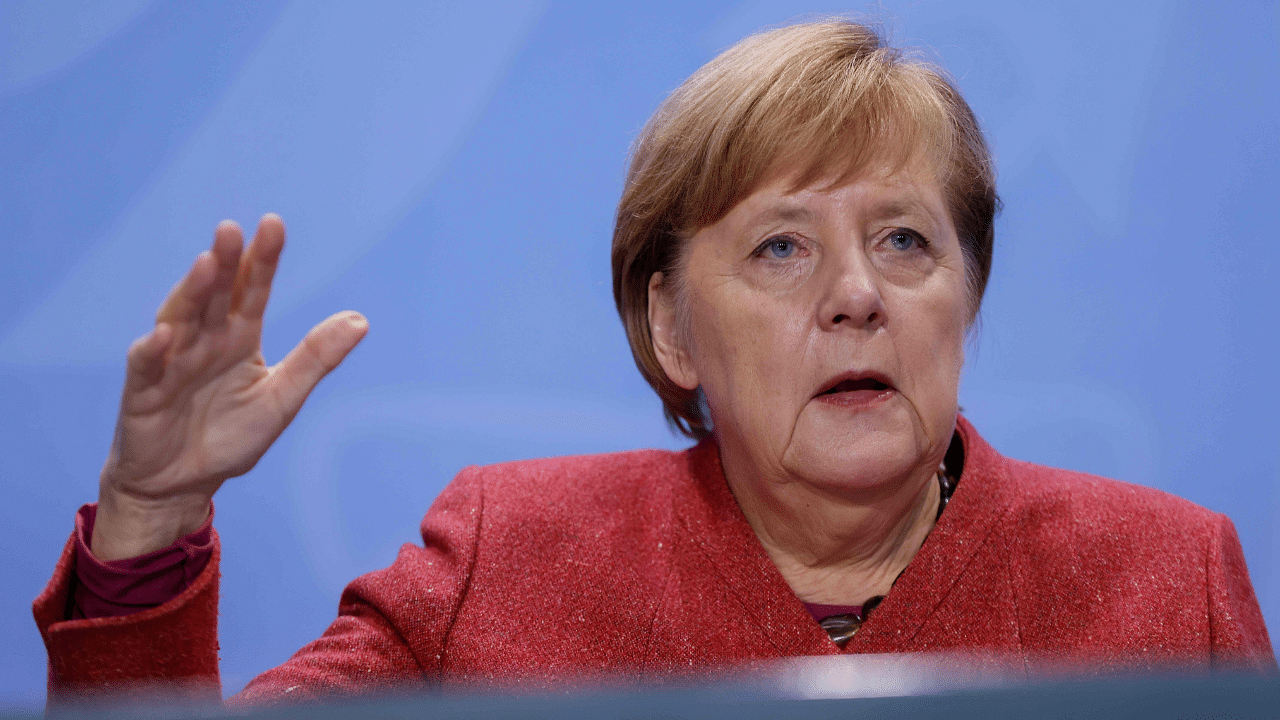 German Chancellor Angela Merkel. Credit: AFP File Photo