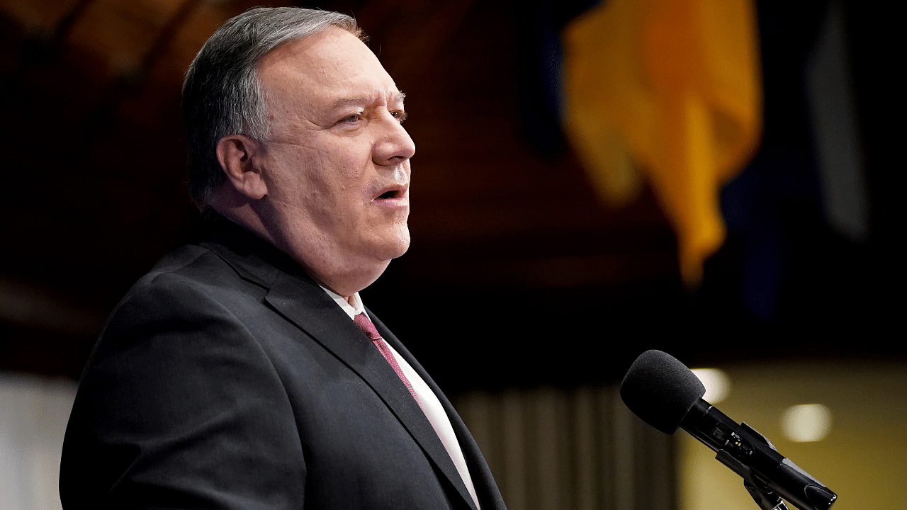 US Secretary of State Mike Pompeo. Credit: Reuters File Photo