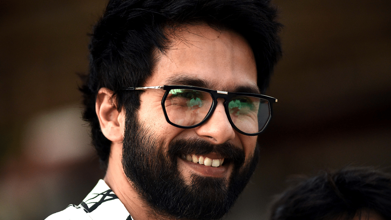 Bollywood actor Shahid Kapoor. Credit: AFP File Photo