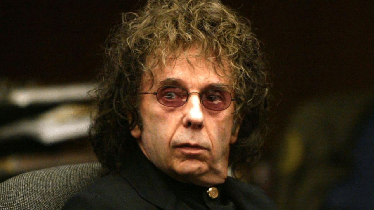 Music producer Phil Spector attends an evidentiary hearing in Alhambra Municipal Court February 17, 2004 in Alhambra, California. Credit: Getty Images