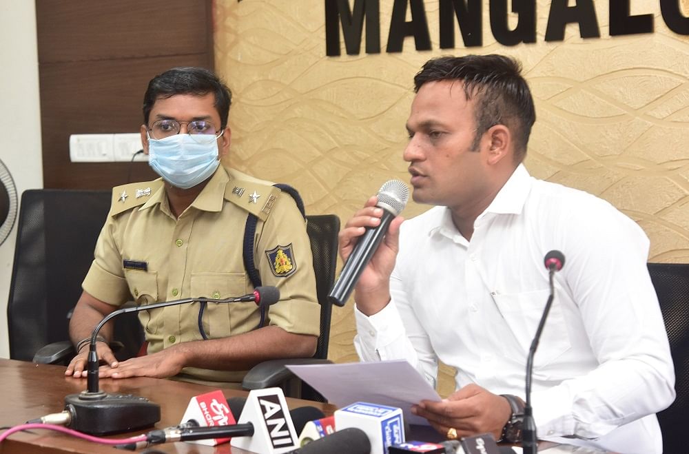 Mangaluru Police Commissioner N Shashi Kumar. Credit: DH Photo