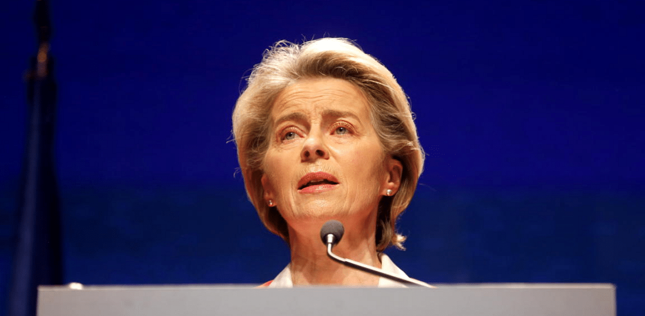 EU chief Ursula von der Leyen. Credit: Reuters Photo