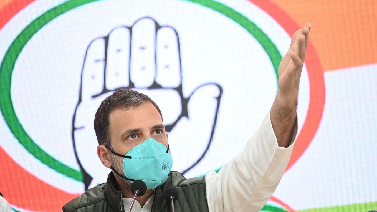 Congress party leader Rahul Gandhi. Credit: AFP Photo