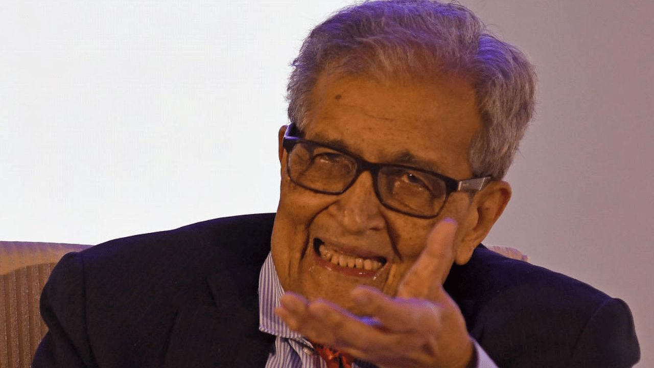  Nobel laureate economist Amartya Sen. Credit: DH Photo