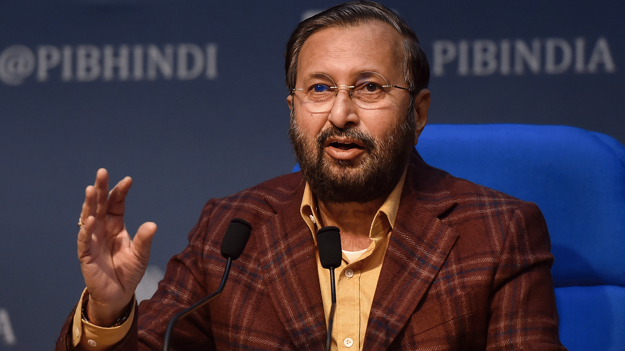 Union Minister for Environment Prakash Javadekar. Credit: PTI Photo