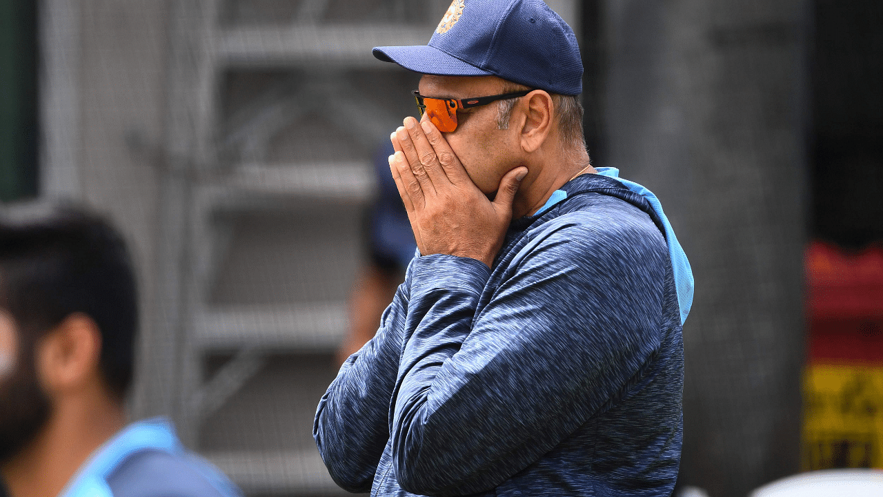 India's coach Ravi Shastri. Credit: AFP Photo