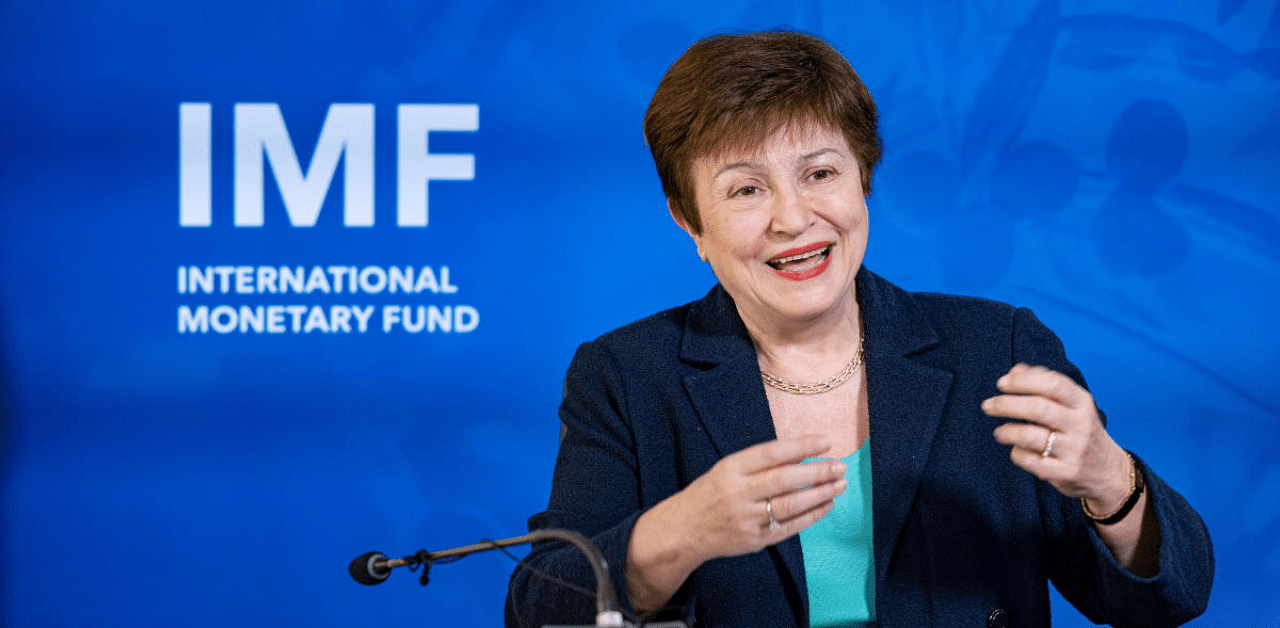 International Monetary Fund (IMF) Managing Director Kristalina Georgieva. Credit: PTI Photo
