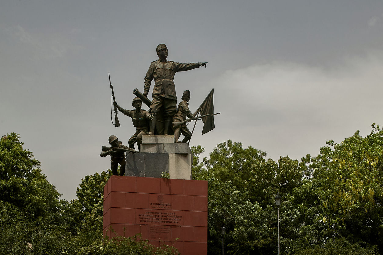The ensemble of Subhash Chandra Bose and INA soldiers was mounted. Representative image/Credit: iStock images