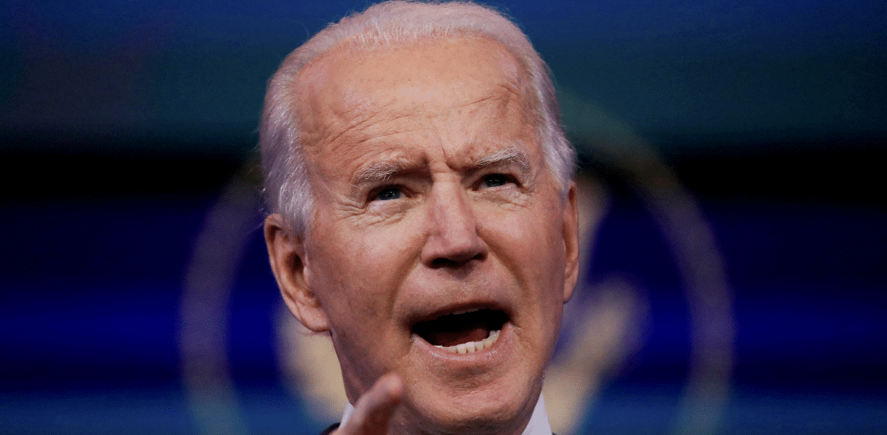 US President-elect Joe Biden. Credit: Reuters Photo