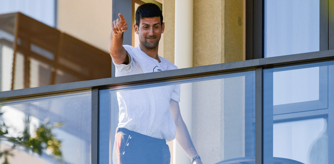 Novak Djokovic. Credit: AFP Photo