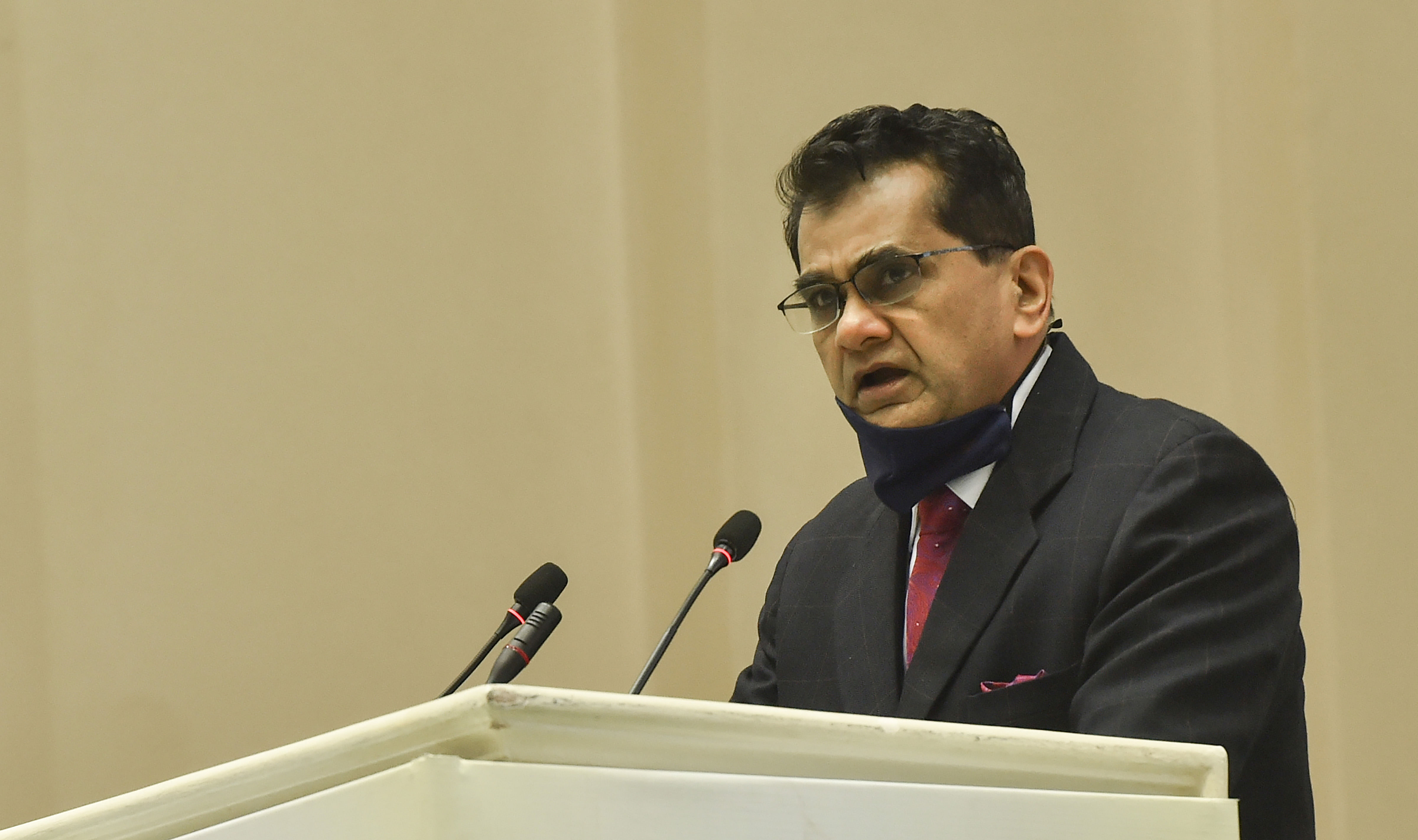 CEO of NITI Aayog (National Institution for Transforming India) Amitabh Kant. Credit: PTI Photo