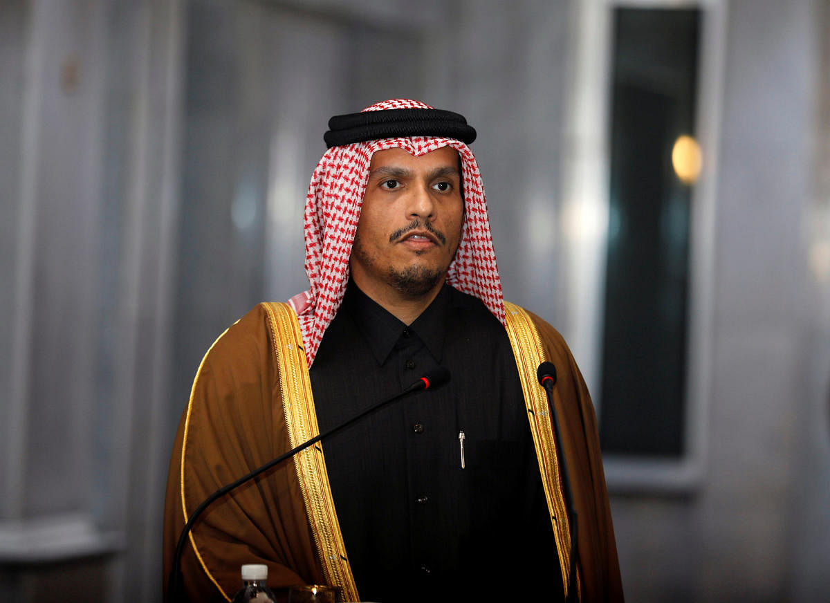 Qatari Foreign Minister Sheikh Mohammed bin Abdulrahman Al Thani. Credit: Reuters. 