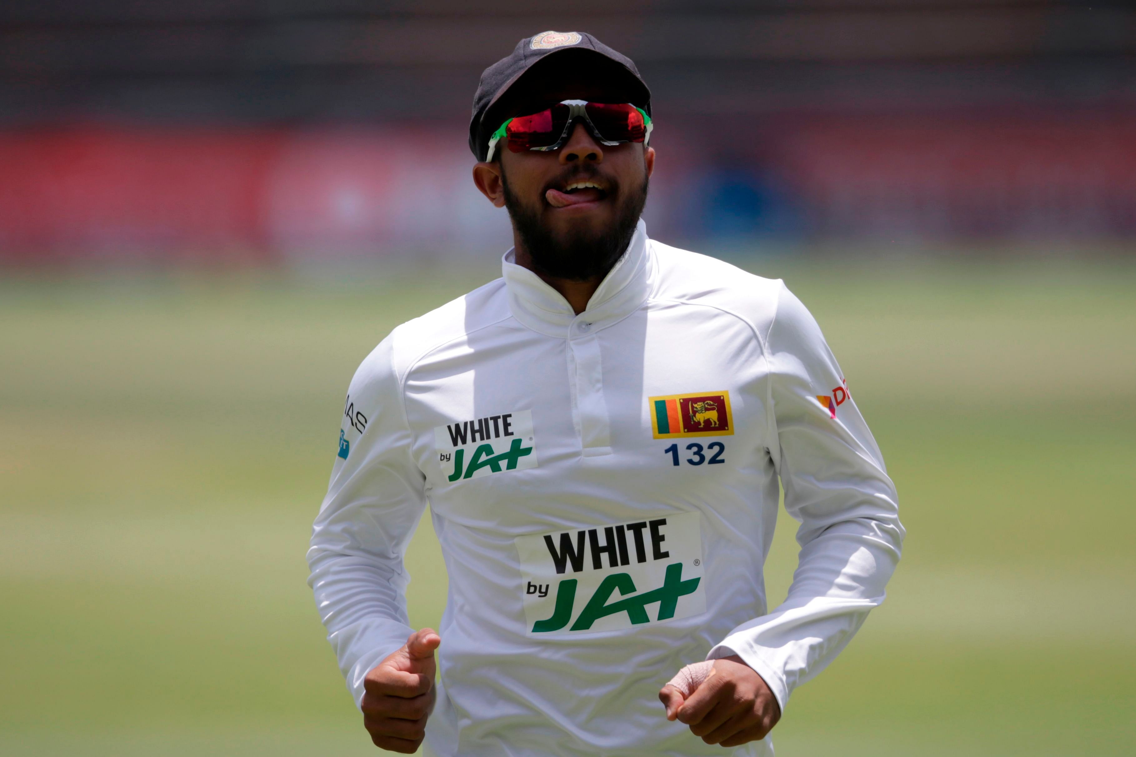 Kusal Mendis on the field during the second Test between South Africa and Sri Lanka in Johannesburg on Jan. 5, 2021. Credit: AFP Photo