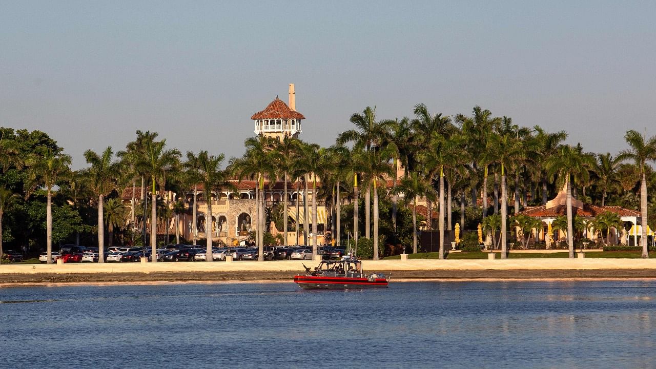 In this file photo taken on March 22, 2019 The Mar-a-Lago estate is seen. Credit: AFP Photo