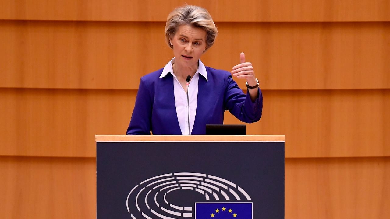 European Commission President Ursula von der Leyen. Credit: AFP Photo