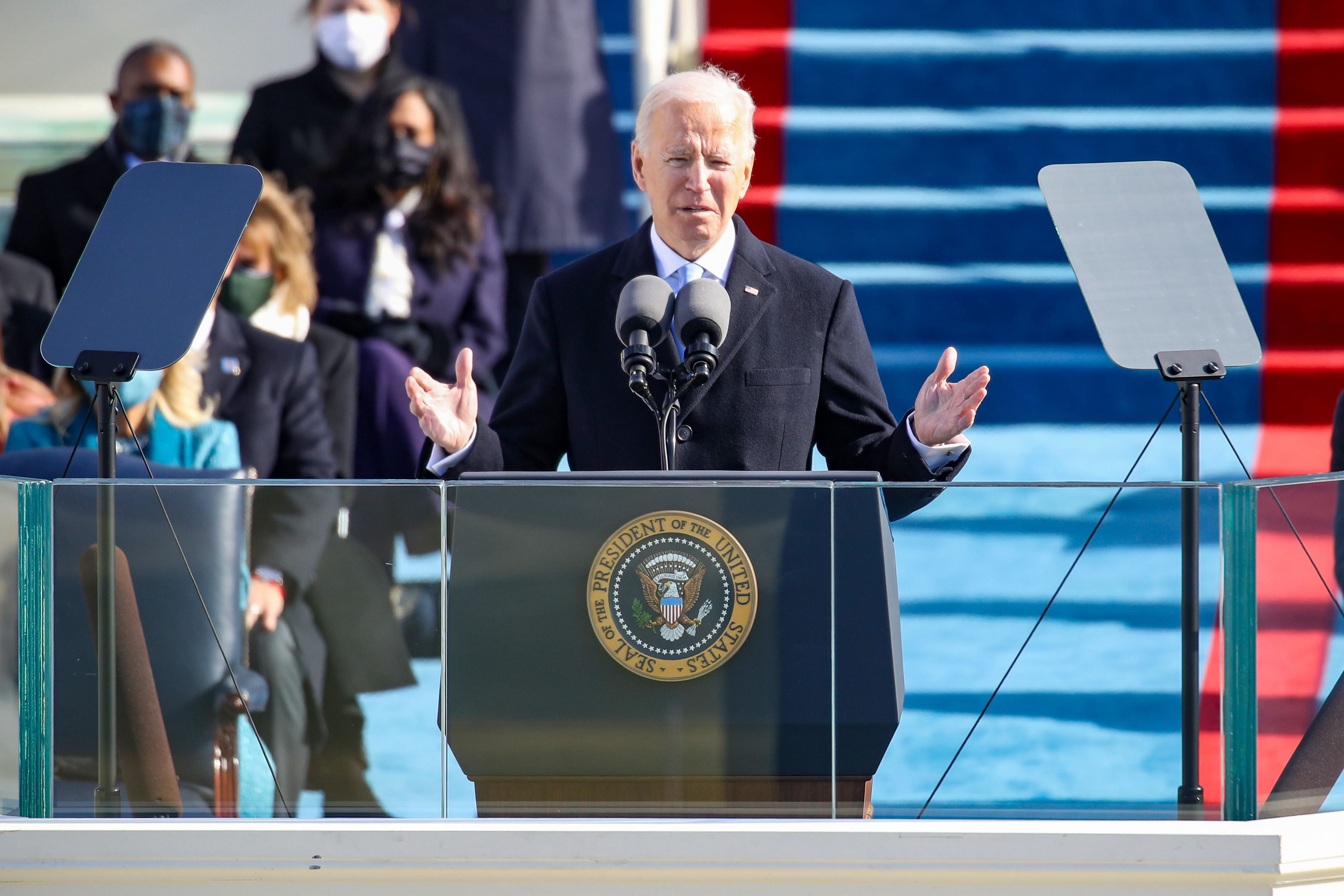 With Democrats in control of both chambers of Congress and the White House, Biden has a unique opportunity to make good on his ambitious agenda that includes reversing innumerable Trump policies, tackling the COVID-19 pandemic and rescuing the economy. Credit: AFP