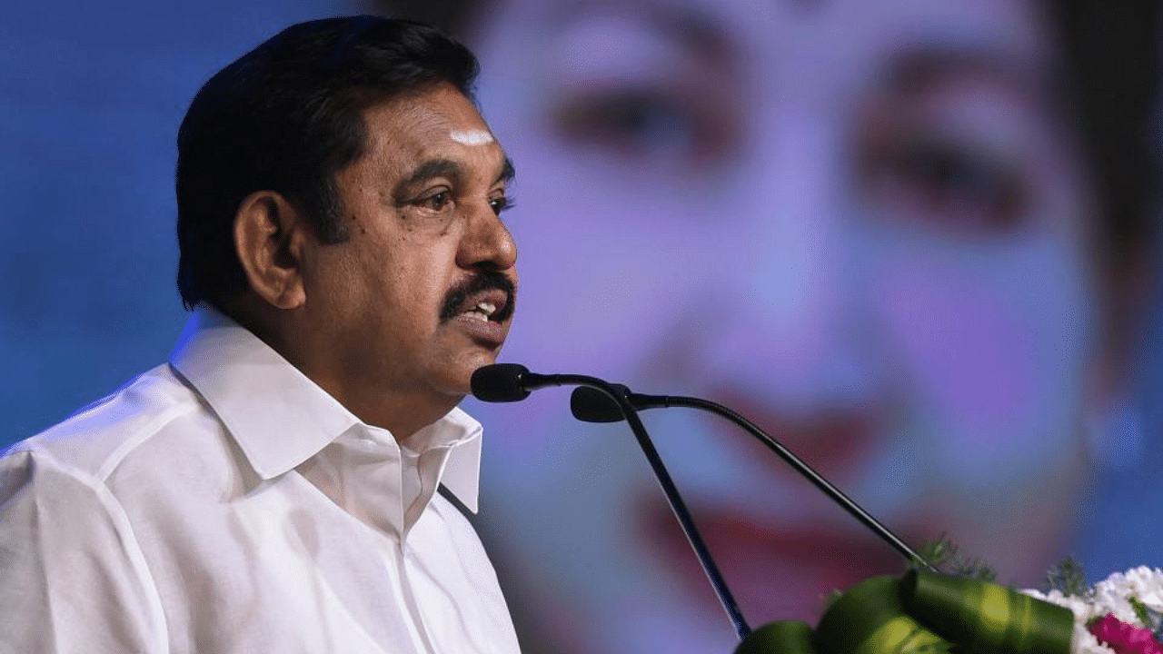 Tamil Nadu Chief Minister Edappadi K Palaniswami. Credit: PTI Photo