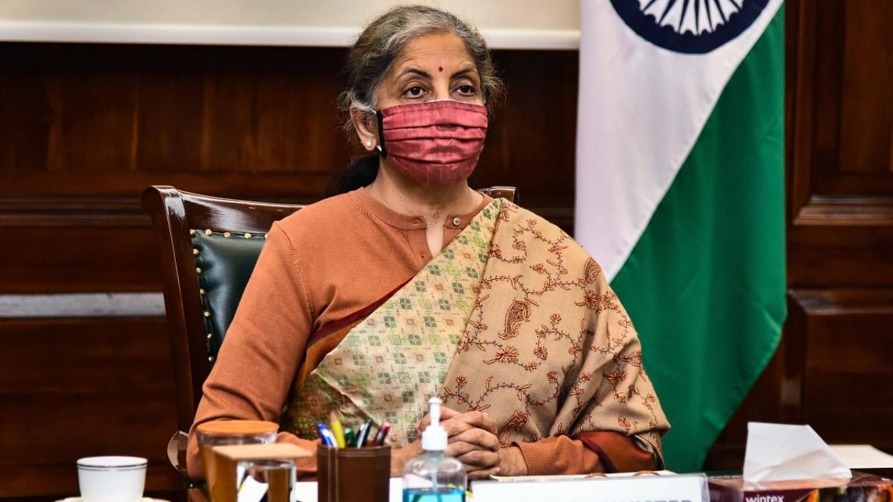 Finance Minister Nirmala Sitharaman. Credit: PTI.