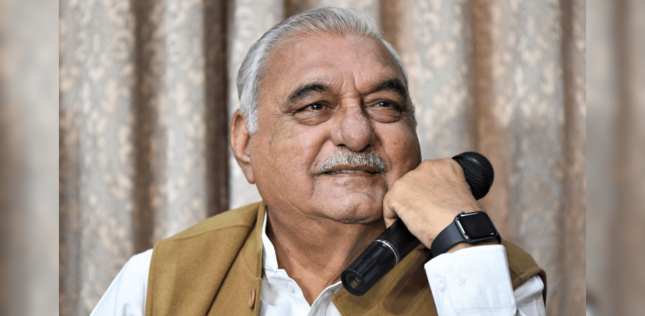 Former Haryana CM Bhupinder Singh Hooda. Credit: PTI Photo