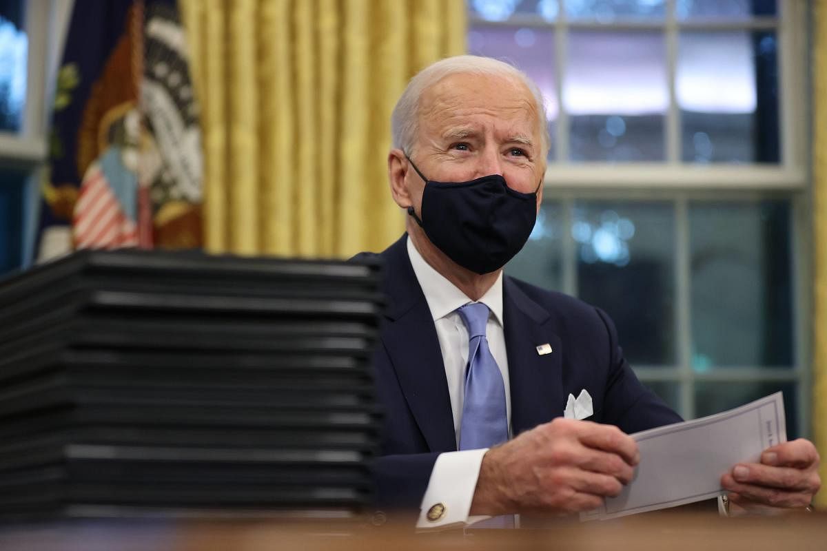 US President Joe Biden. Credit: AFP. 
