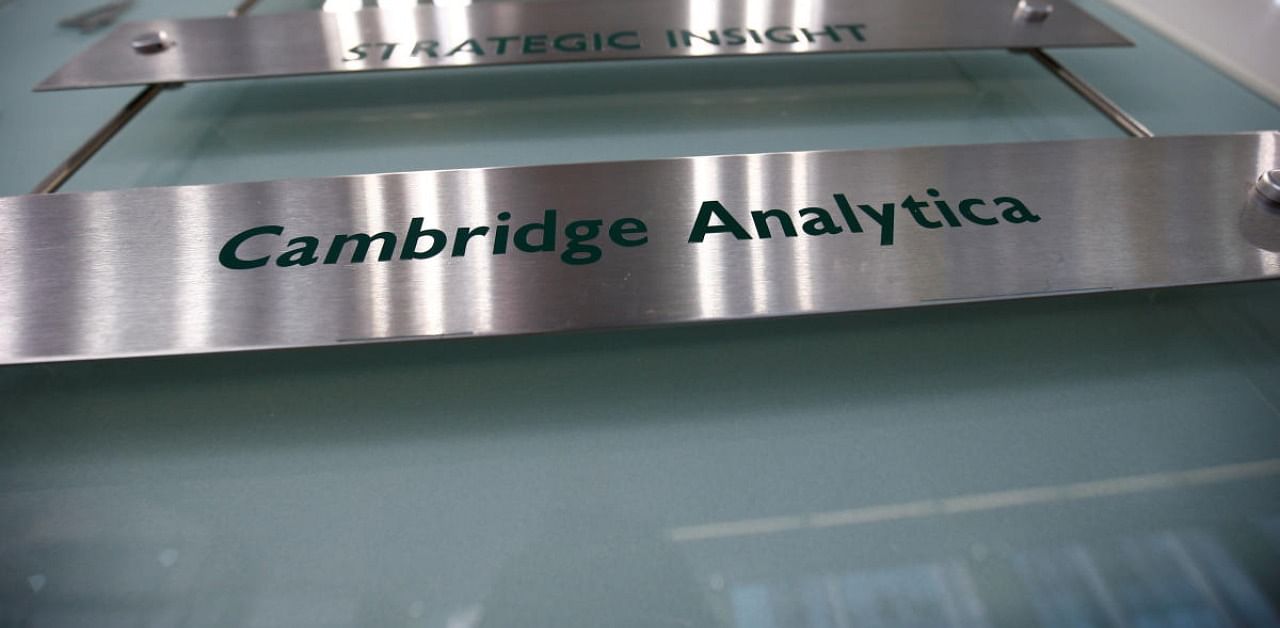 Cambridge Analytica. Credit: Reuters Photo