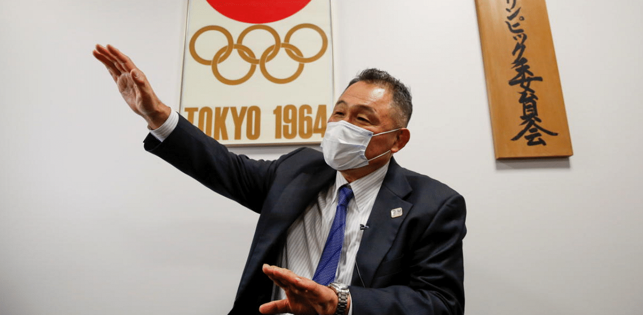 President of Japanese Olympic Committee Yasuhiro Yamashita speak in Tokyo. Credit: Reuters Photo