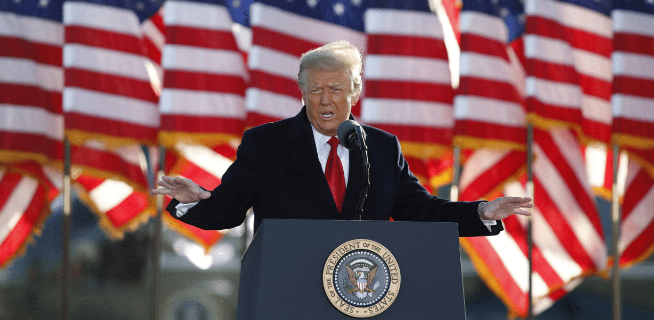 Former US President Donald Trump. Credit: AP Photo