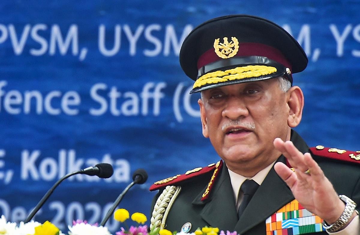 Chief of Defence Staff (CDS) Gen Bipin Rawat. Credit: PTI Photo