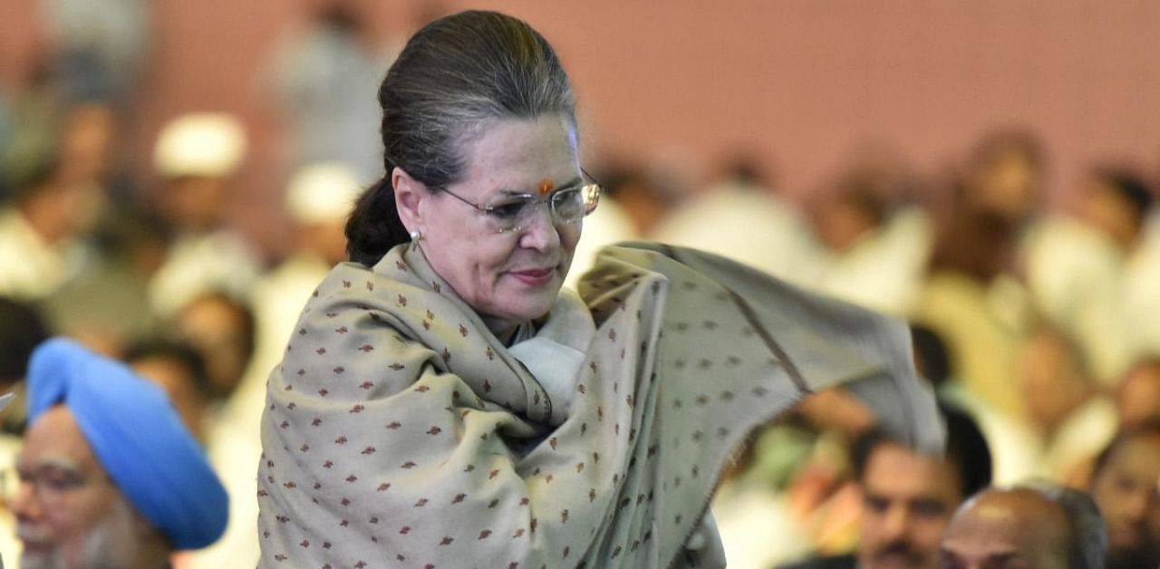 Sonia Gandhi. Credit: PTI Photo