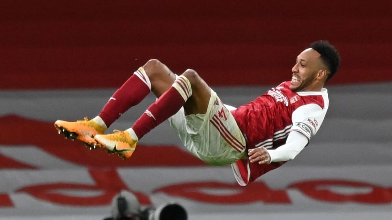 Pierre-Emerick Aubameyang. Credit: Reuters.