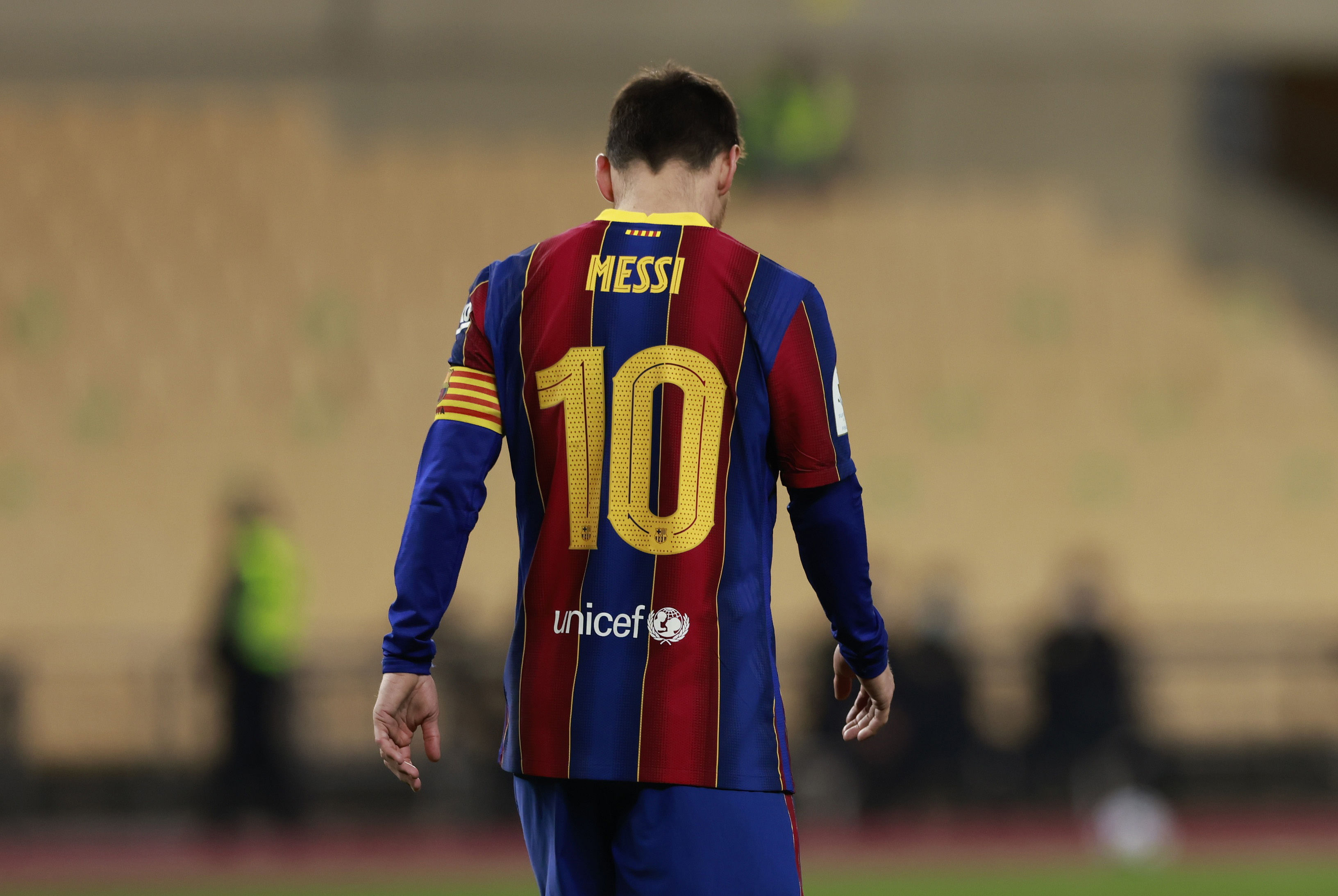 Barcelona's Lionel Messi. Credit: REUTERS File Photo