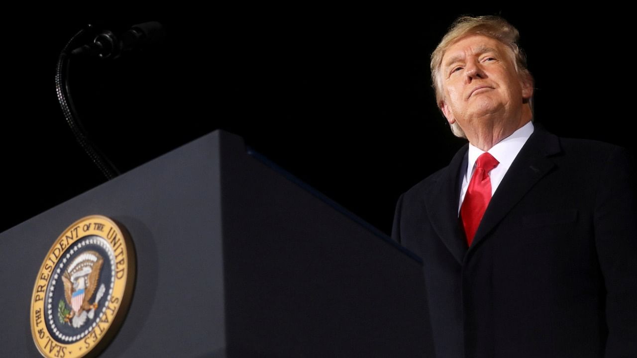 Former US President Donald Trump. Credit: Reuters File Photo