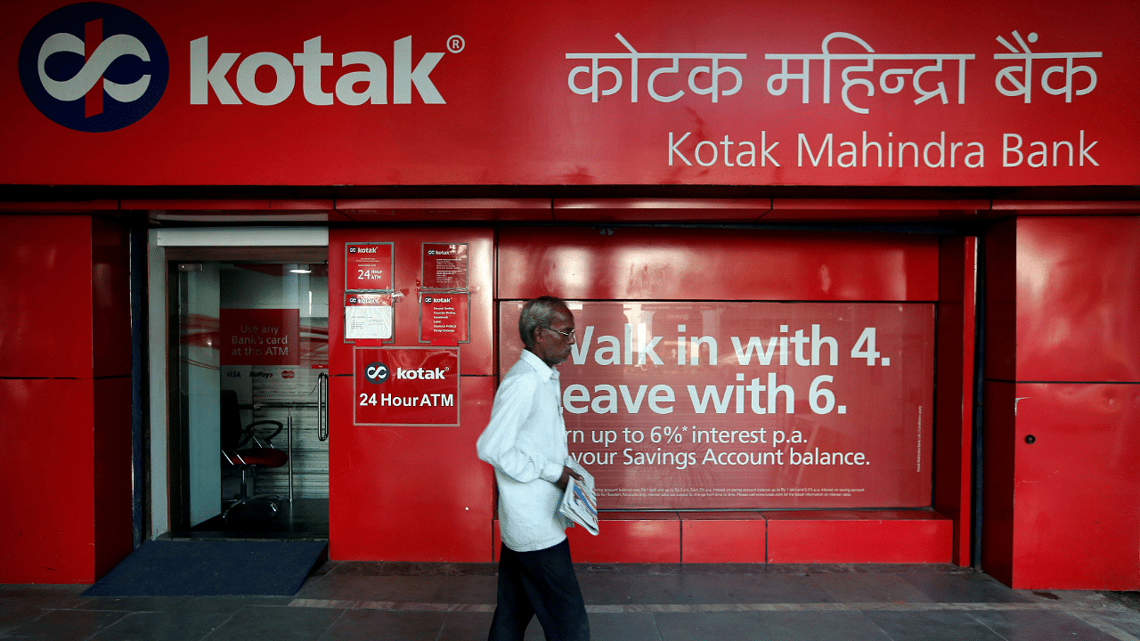 Kotak Mahindra Bank. Credit: Representative image/Reuters