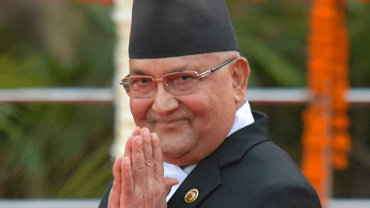 Nepal Prime Minister of Nepal KP Sharma Oli. Credit: PTI Photo