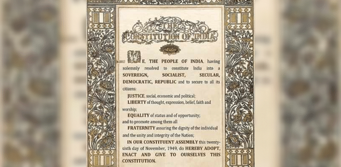 Constitution of India. Credit: Wikimedia Commons 